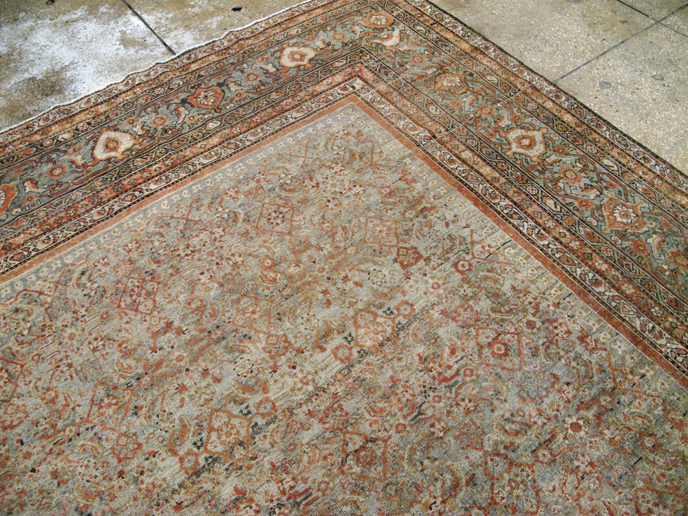 Antique Persian Mahal Carpet, No.22966 - Galerie Shabab