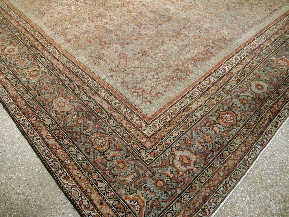 Antique Persian Mahal Carpet, No.22966 - Galerie Shabab