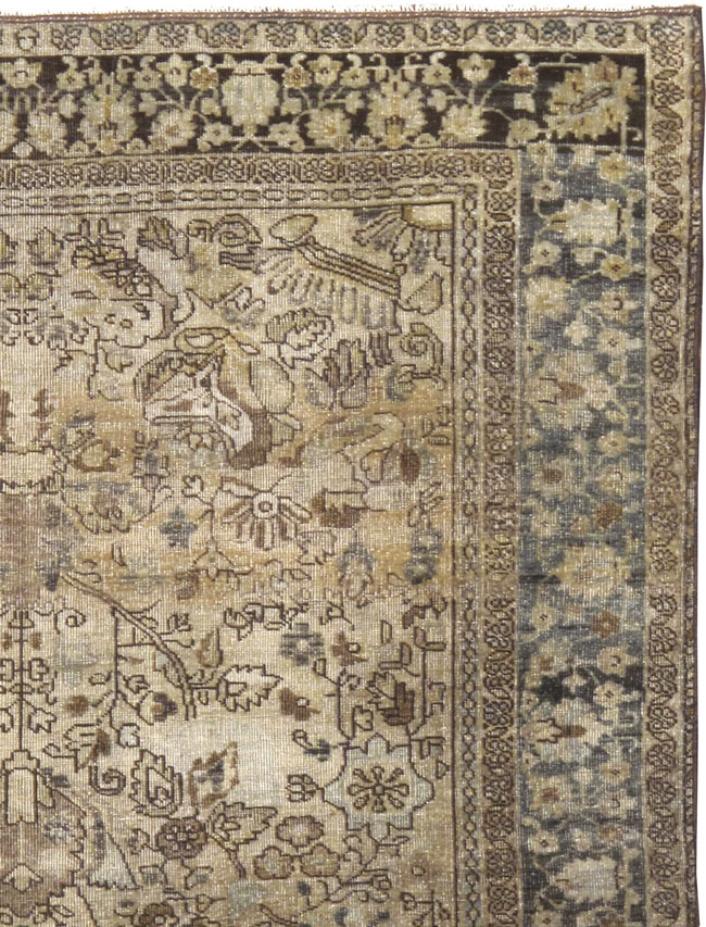Antiuqe Persian Sarouk Fereghan Rug, No.22979 - Galerie Shabab