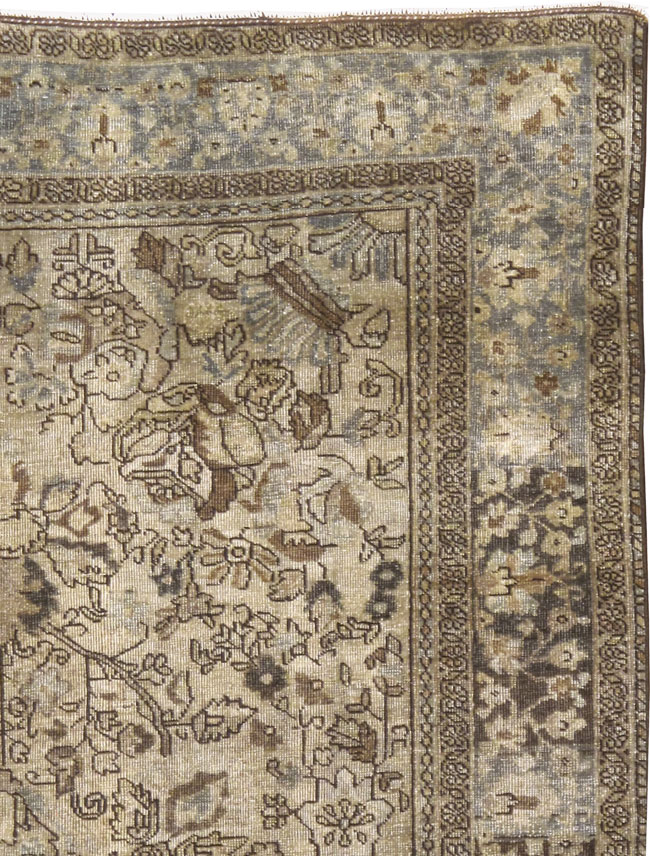 Antiuqe Persian Sarouk Fereghan Rug, No.22979 - Galerie Shabab