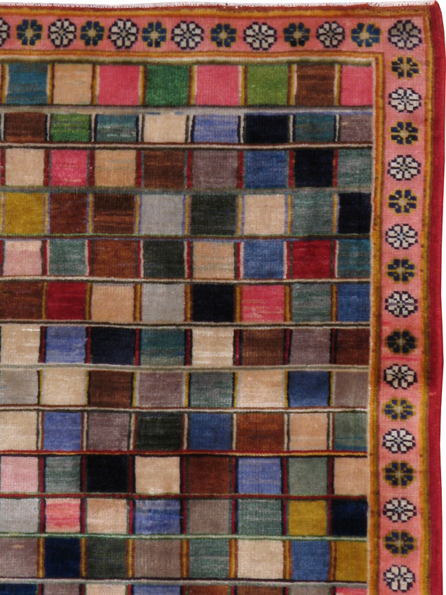 Vintage Kashan Rug, No.22984 - Galerie Shabab