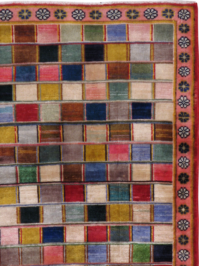 Vintage Kashan Rug, No.22984 - Galerie Shabab