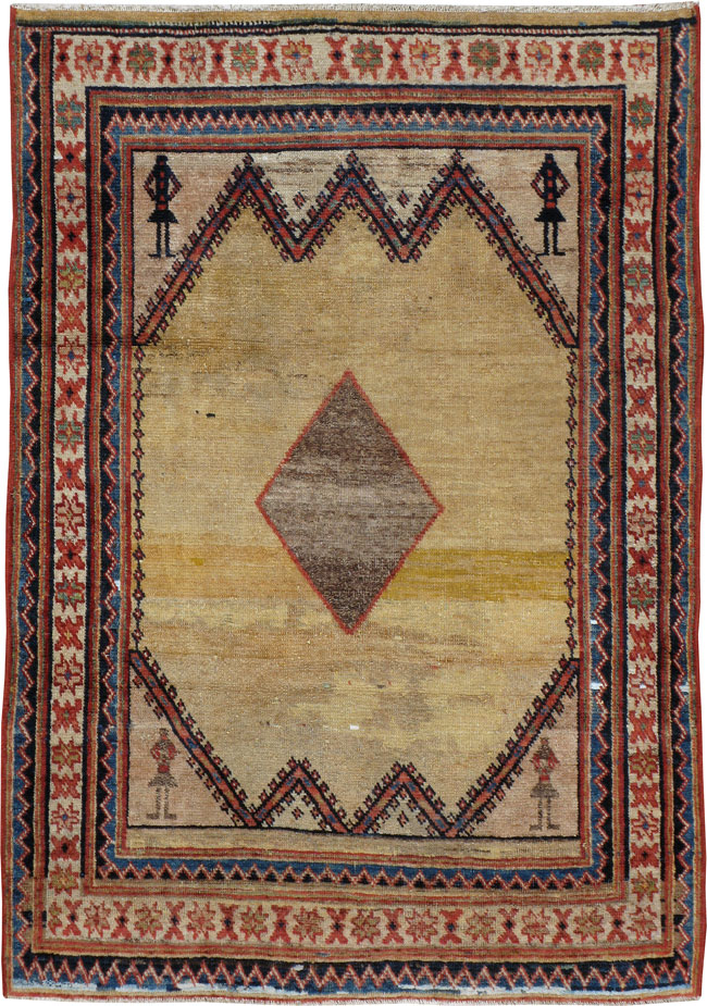 Antique Persian Mahal Rug, No.22988 - Galerie Shabab
