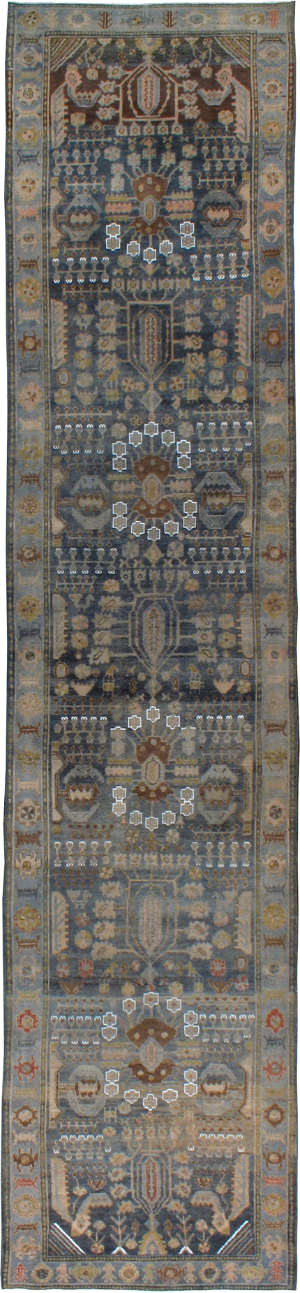 Antique Malayer Runner, No.22993 - Galerie Shabab