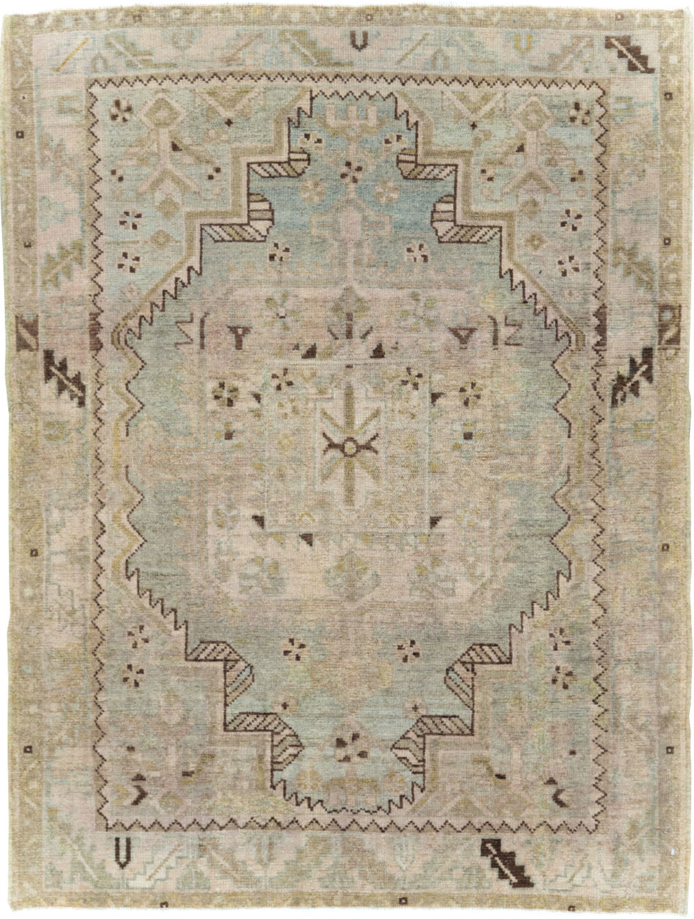Vintage Persian Malayer Rug, No.22995 - Galerie Shabab