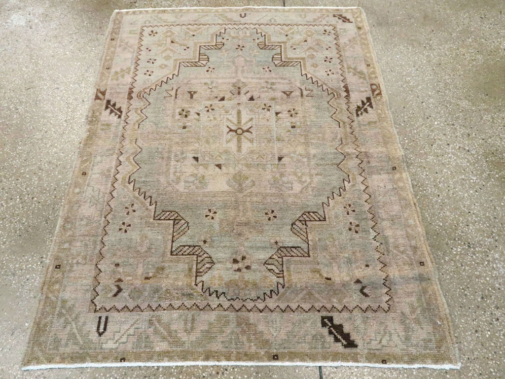 Vintage Persian Malayer Rug, No.22995 - Galerie Shabab