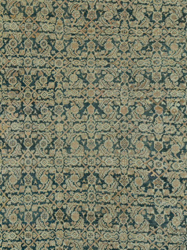 Antique Mahal Carpet, No.23007 - Galerie Shabab