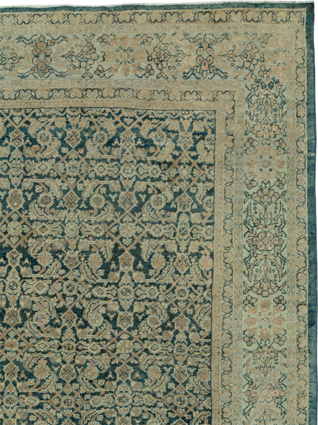 Antique Mahal Carpet, No.23007 - Galerie Shabab
