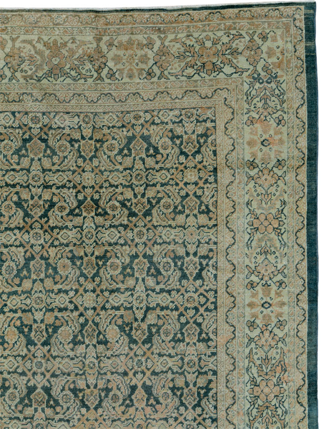 Antique Mahal Carpet, No.23007 - Galerie Shabab
