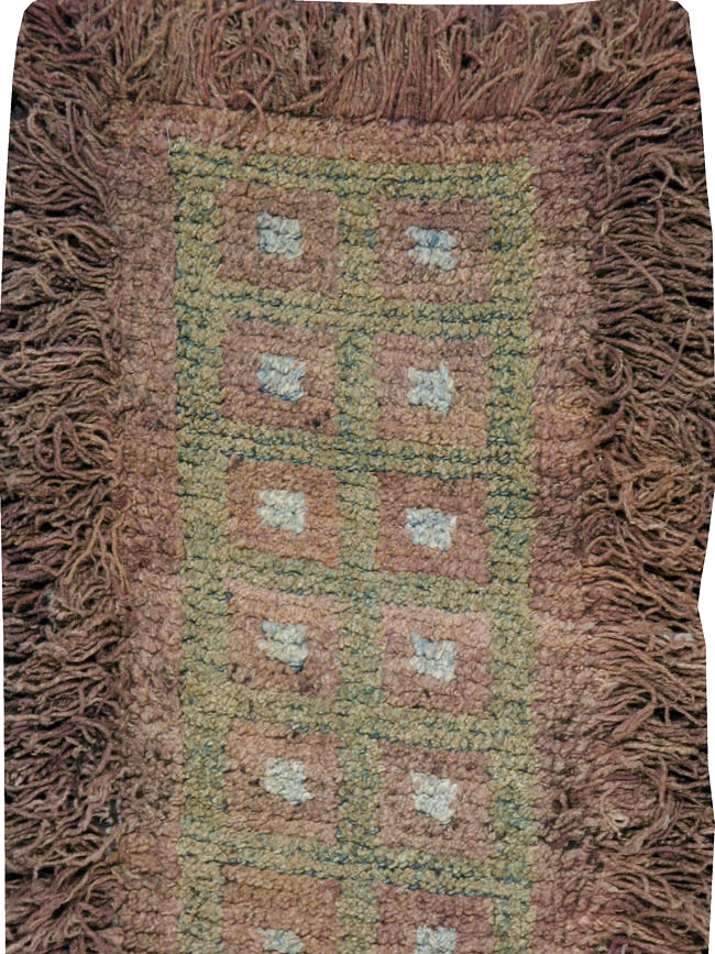 Antique Tibetan Wangden Runner, No.23009 - Galerie Shabab
