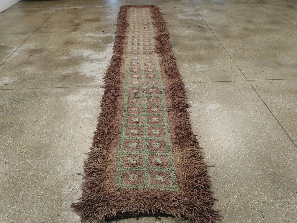 Antique Tibetan Wangden Runner, No.23009 - Galerie Shabab