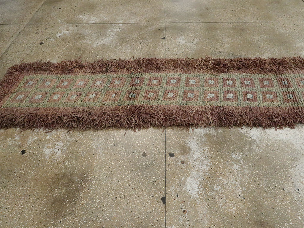 Antique Tibetan Wangden Runner, No.23009 - Galerie Shabab
