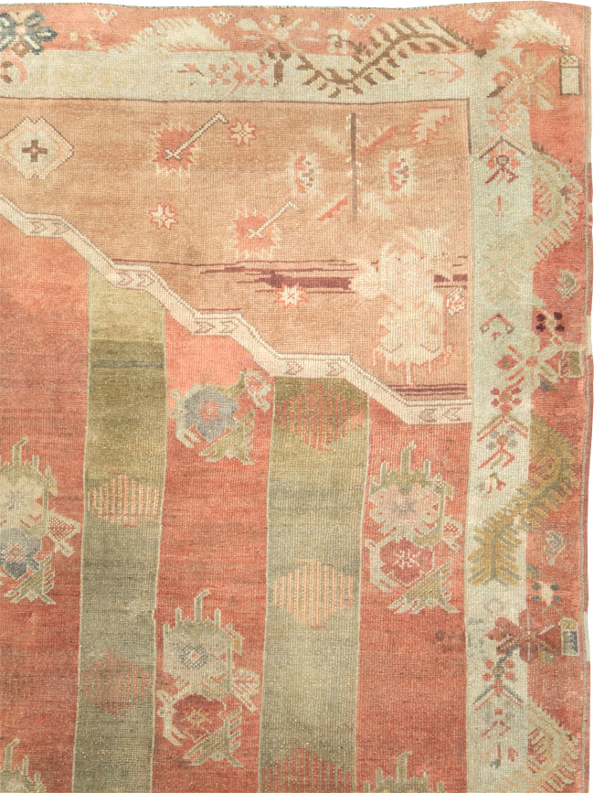 Vintage Turkish Oushak Large Room Size Carpet, No.23011 - Galerie Shabab