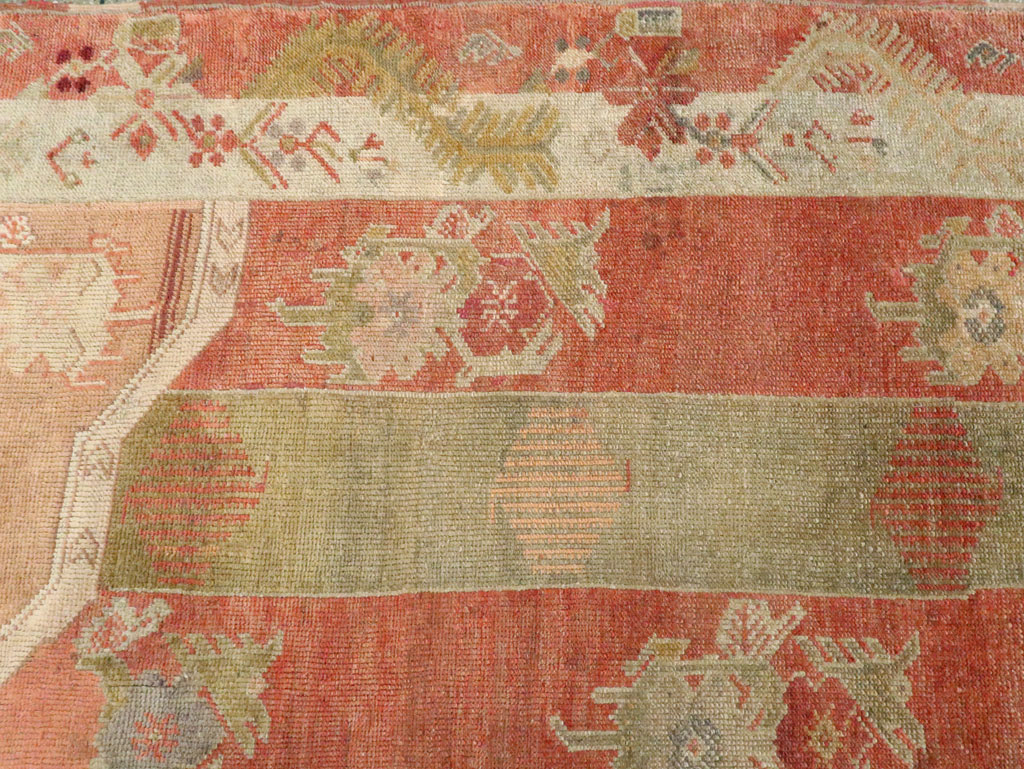 Vintage Turkish Oushak Large Room Size Carpet, No.23011 - Galerie Shabab