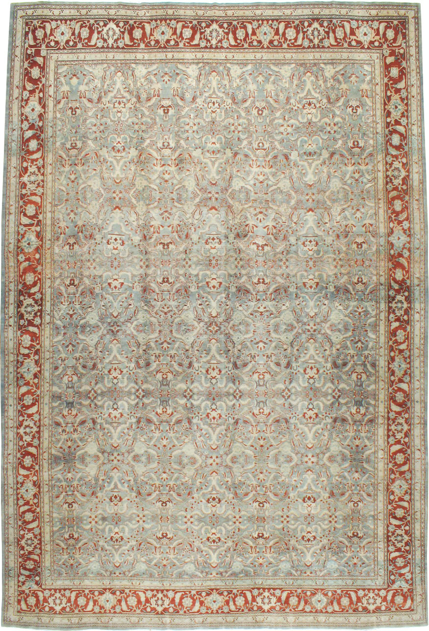 Antique Persian Tabriz Carpet, No.23014 - Galerie Shabab