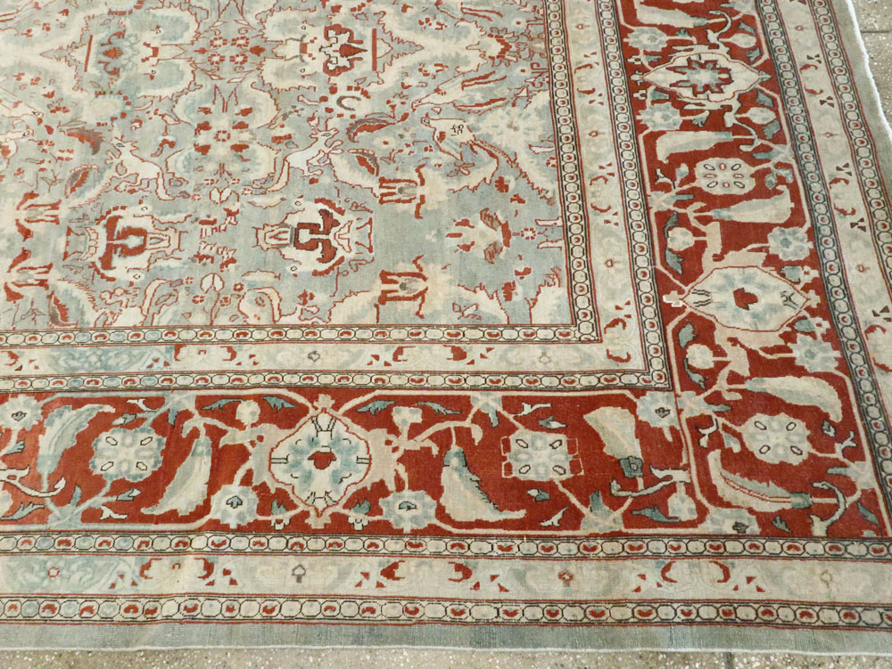 Antique Persian Tabriz Carpet, No.23014 - Galerie Shabab