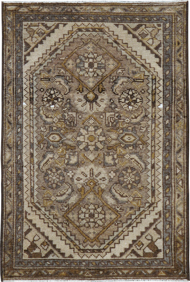Vintage Persian Malayer Rug, No.23016 - Galerie Shabab