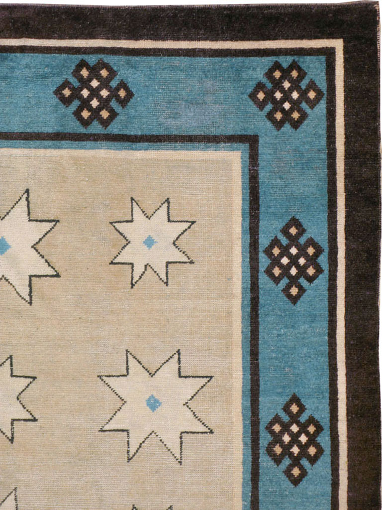 Antique Chinese Mongolian Carpet, No.23018 - Galerie Shabab