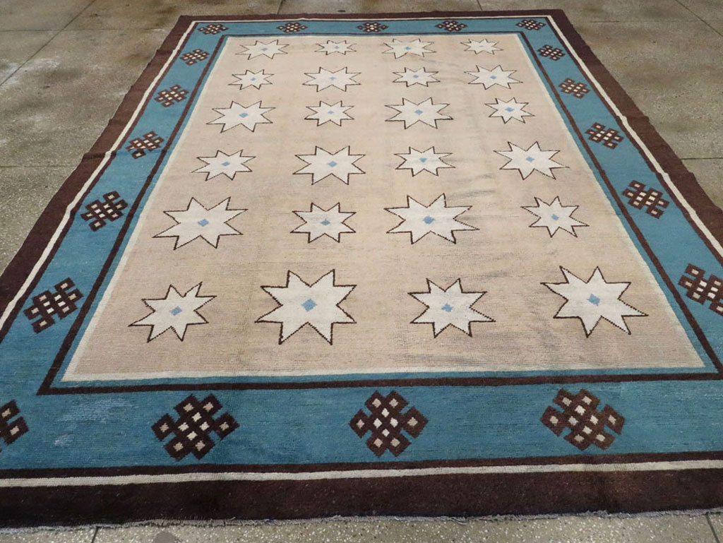 Antique Chinese Mongolian Carpet, No.23018 - Galerie Shabab