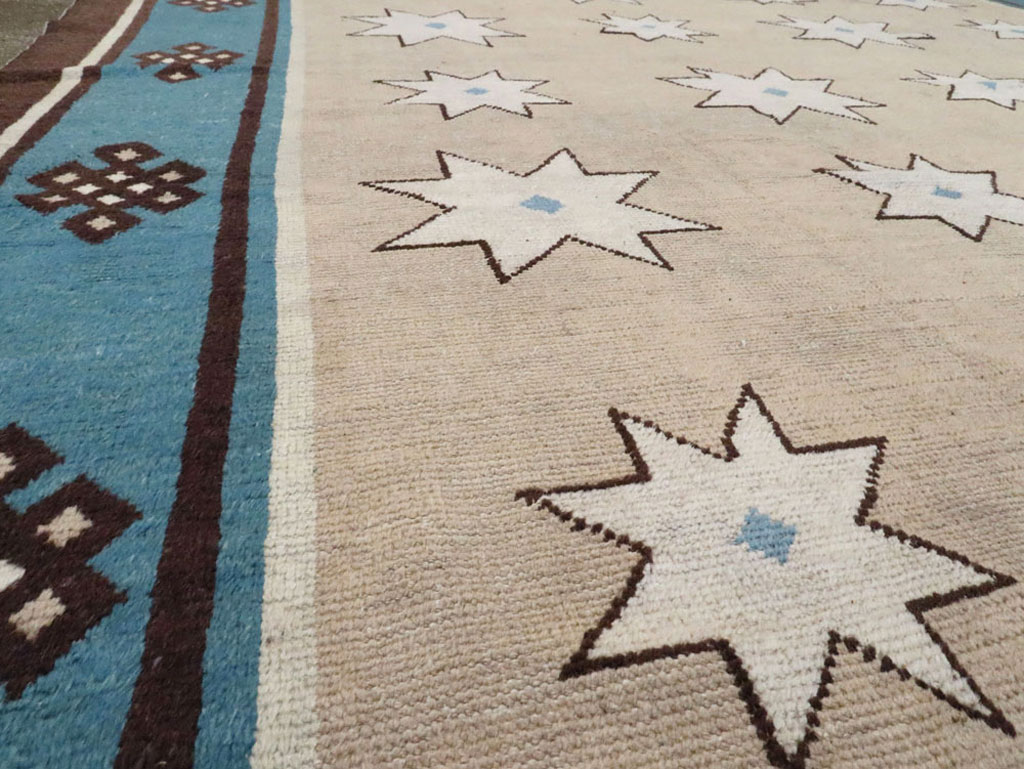 Antique Chinese Mongolian Carpet, No.23018 - Galerie Shabab