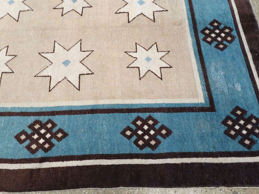 Antique Chinese Mongolian Carpet, No.23018 - Galerie Shabab