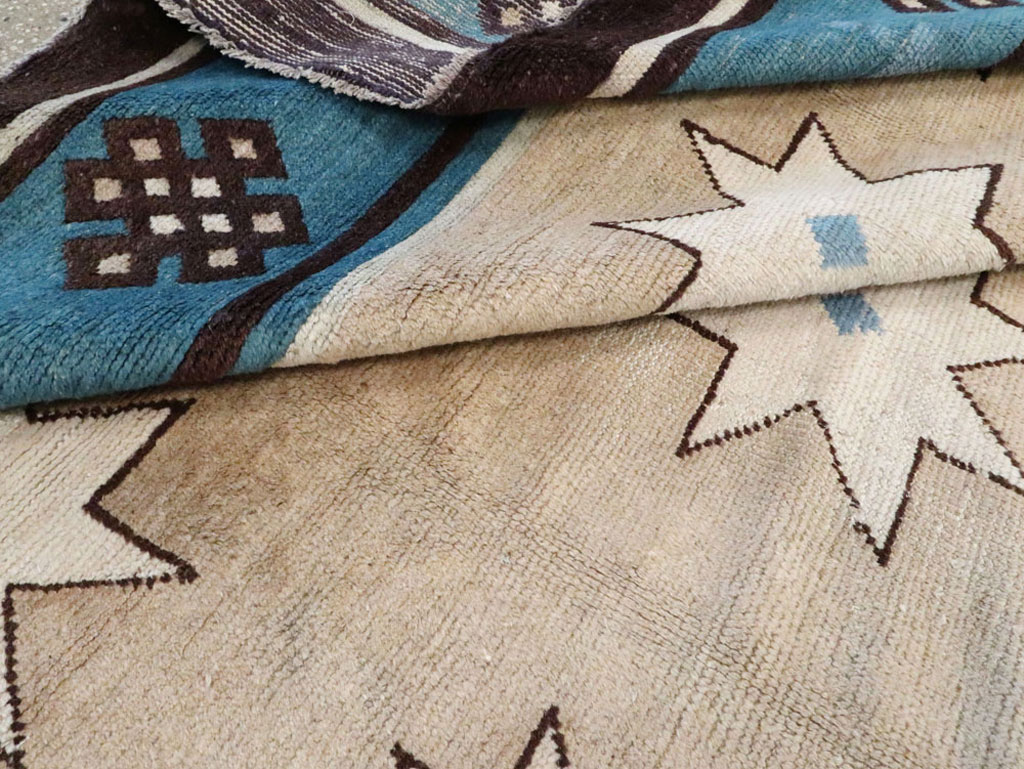 Antique Chinese Mongolian Carpet, No.23018 - Galerie Shabab