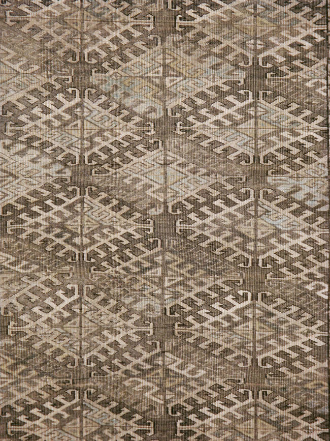 Antique Persian Turkoman Rug, No.23019 - Galerie Shabab