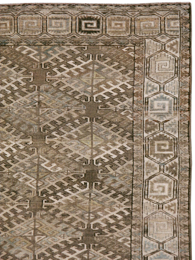 Antique Persian Turkoman Rug, No.23019 - Galerie Shabab