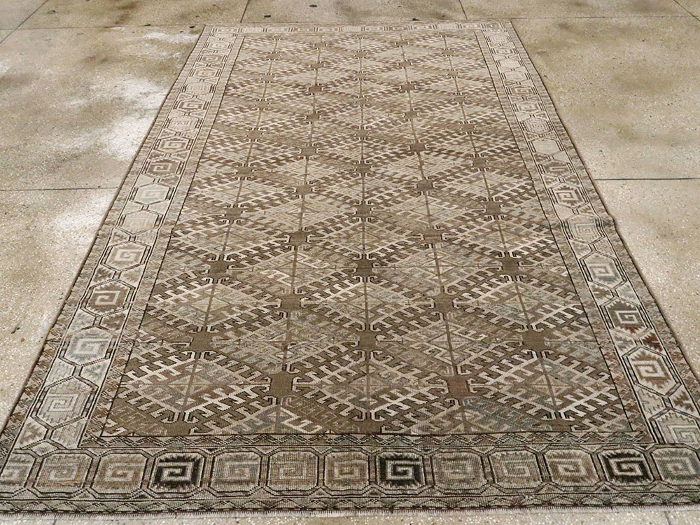 Antique Persian Turkoman Rug, No.23019 - Galerie Shabab