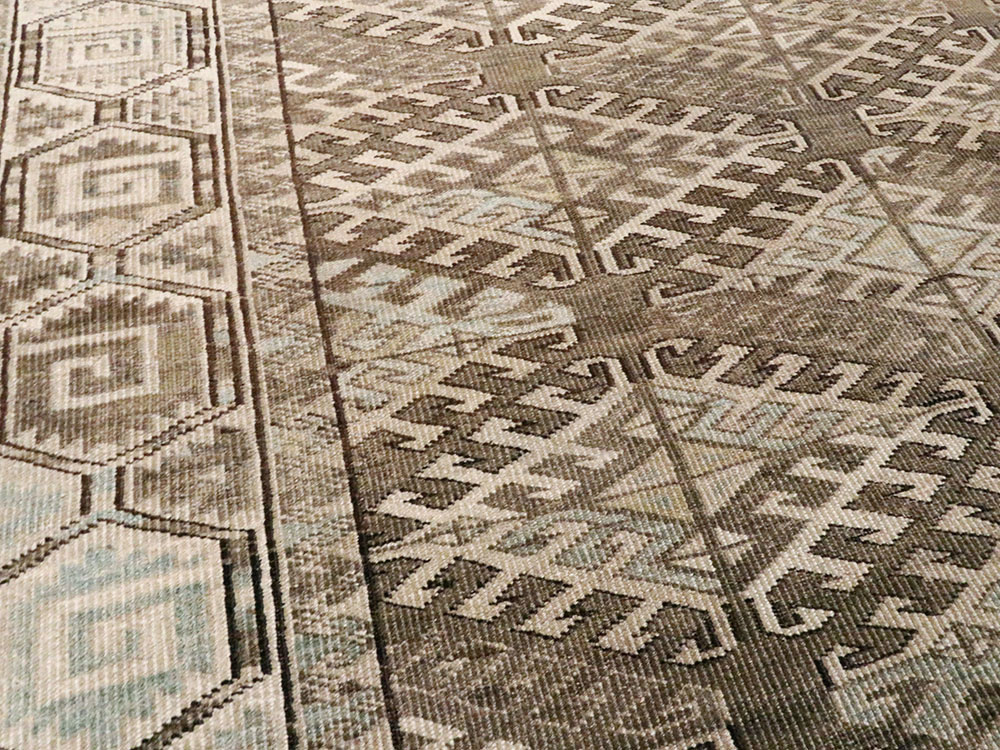 Antique Persian Turkoman Rug, No.23019 - Galerie Shabab