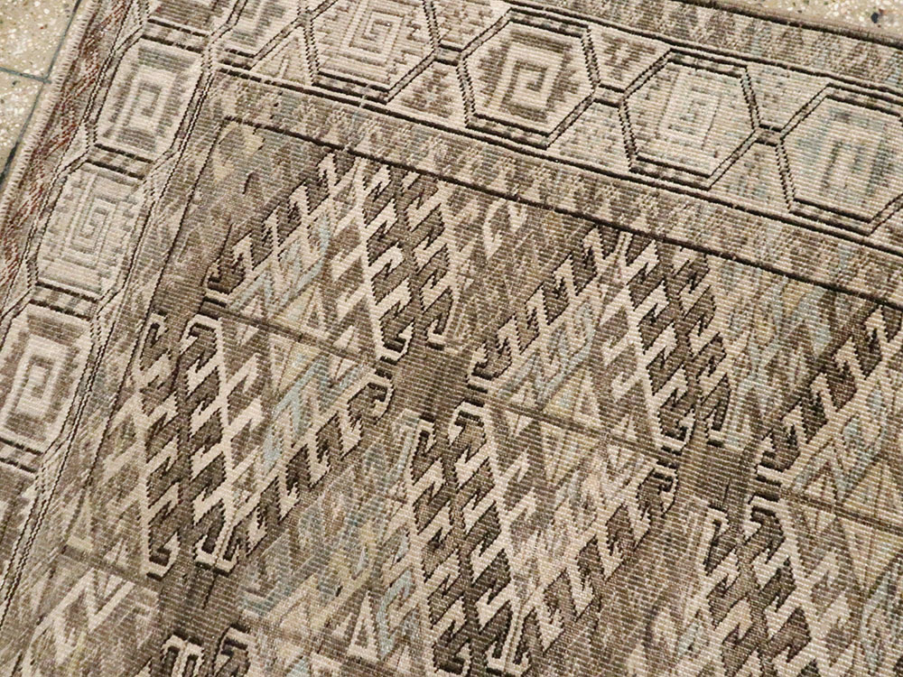 Antique Persian Turkoman Rug, No.23019 - Galerie Shabab