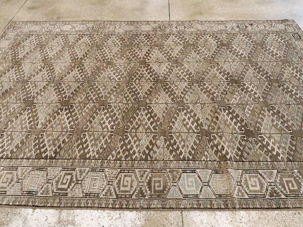 Antique Persian Turkoman Rug, No.23019 - Galerie Shabab