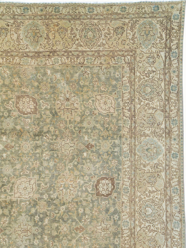 Antique Persian Tabriz Carpet, No.23020 - Galerie Shabab