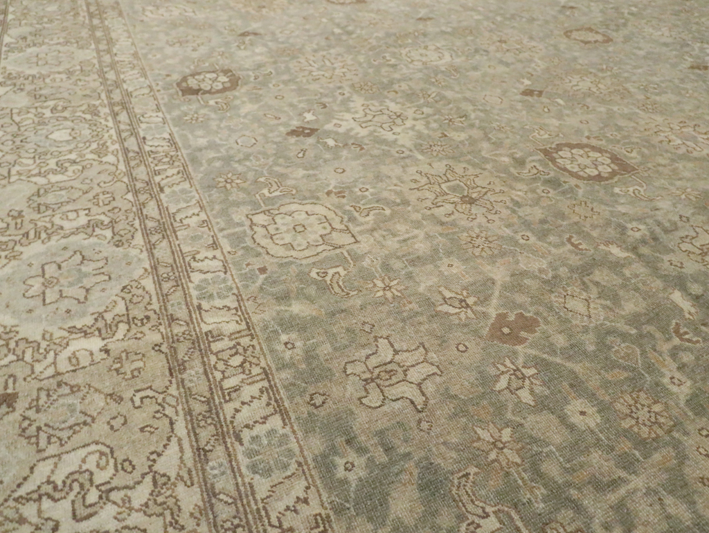 Antique Persian Tabriz Carpet, No.23020 - Galerie Shabab