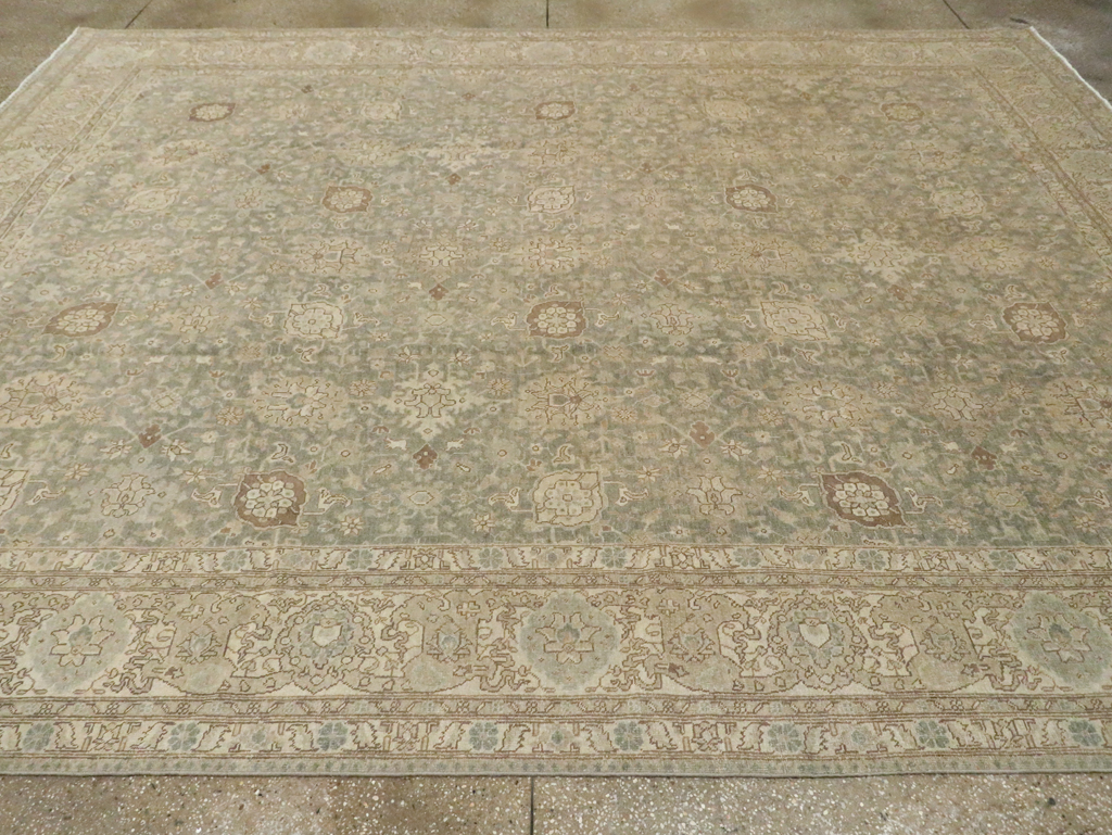 Antique Persian Tabriz Carpet, No.23020 - Galerie Shabab