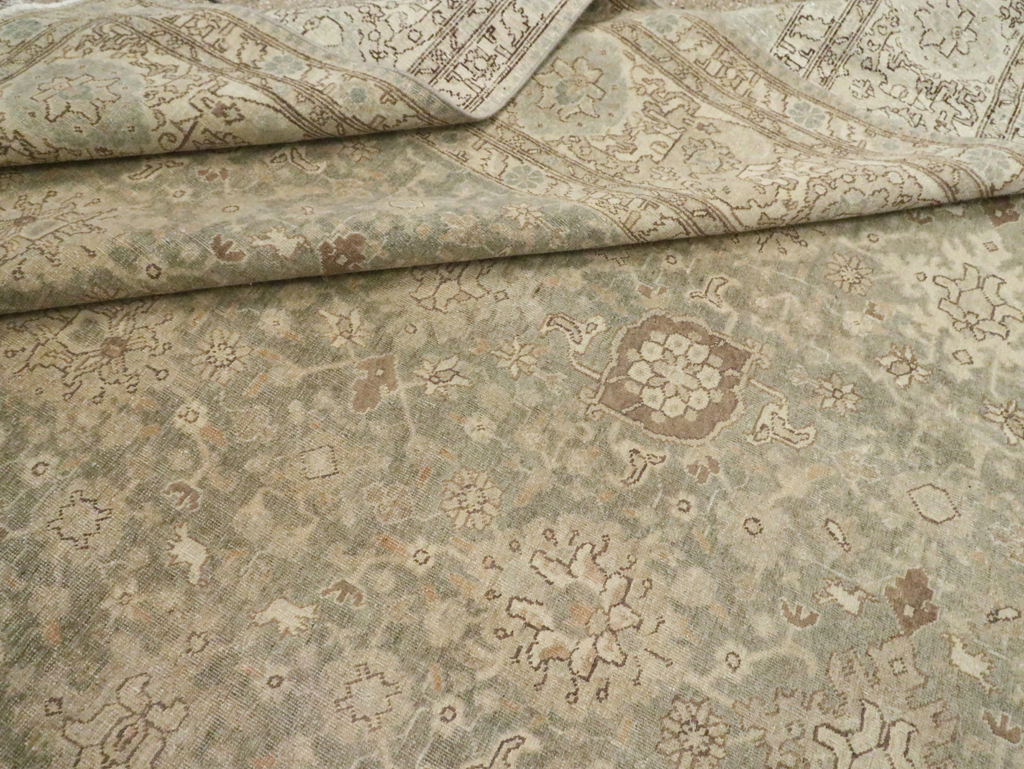 Antique Persian Tabriz Carpet, No.23020 - Galerie Shabab