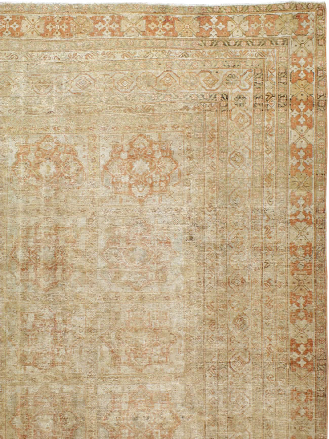 Vintage Turkish Anatolian Distressed Carpet, No.23022 - Galerie Shabab