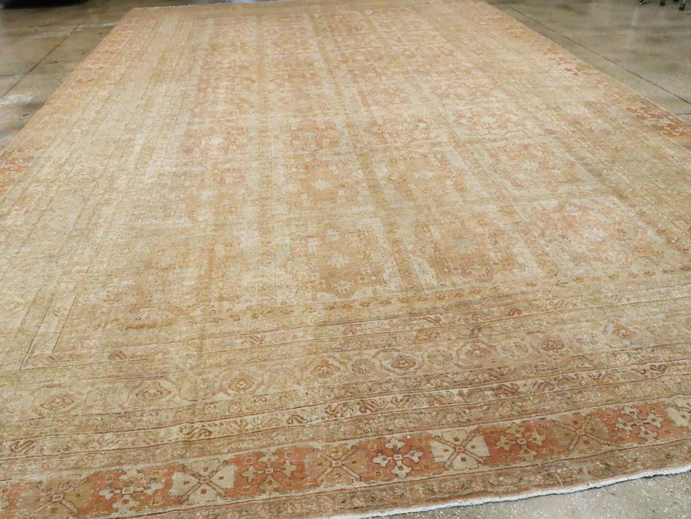 Vintage Turkish Anatolian Distressed Carpet, No.23022 - Galerie Shabab
