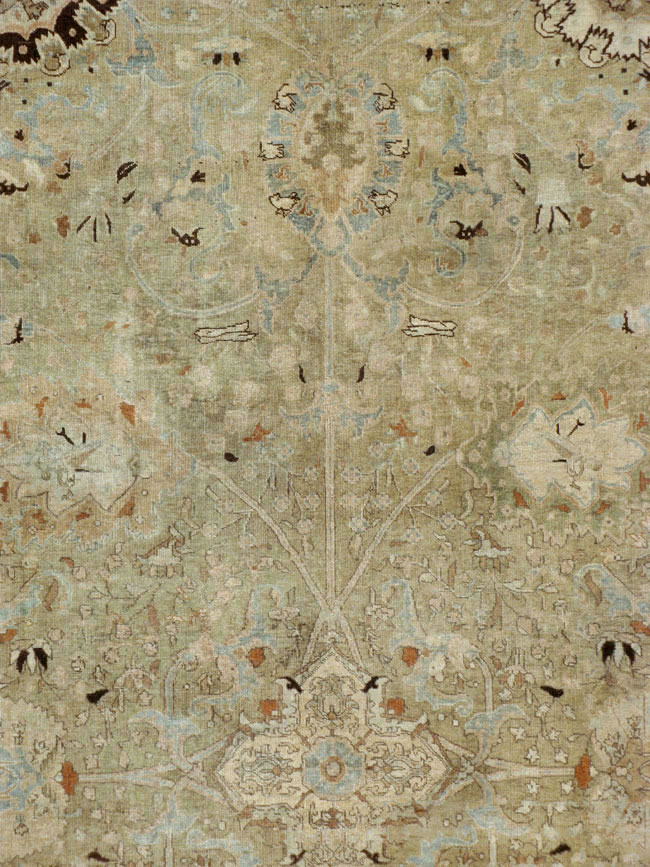 Antique Persian Tabriz Carpet, No.23023 - Galerie Shabab