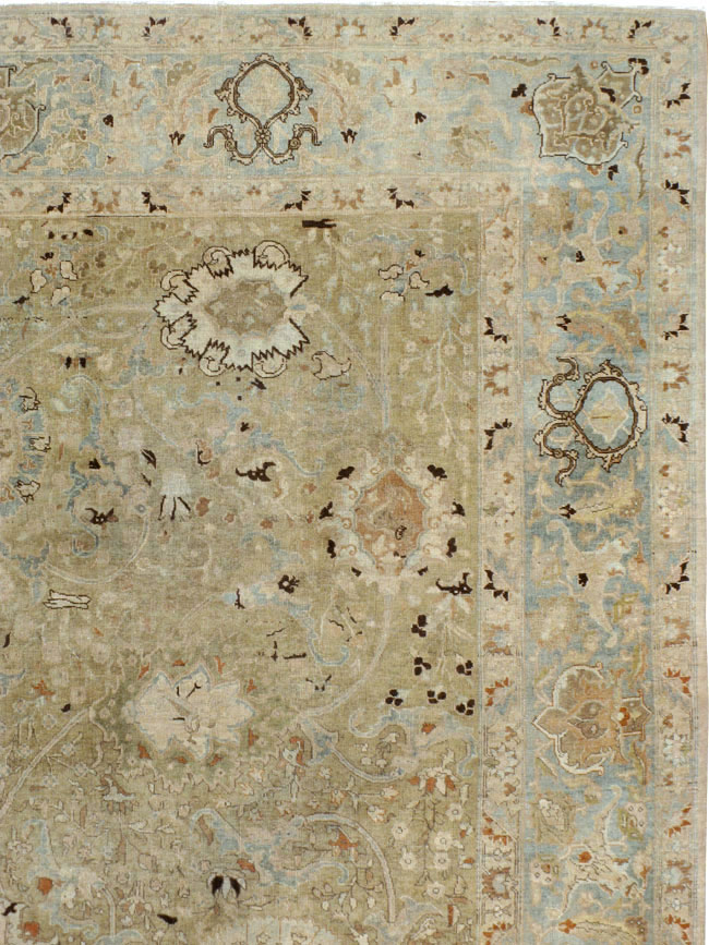 Antique Persian Tabriz Carpet, No.23023 - Galerie Shabab