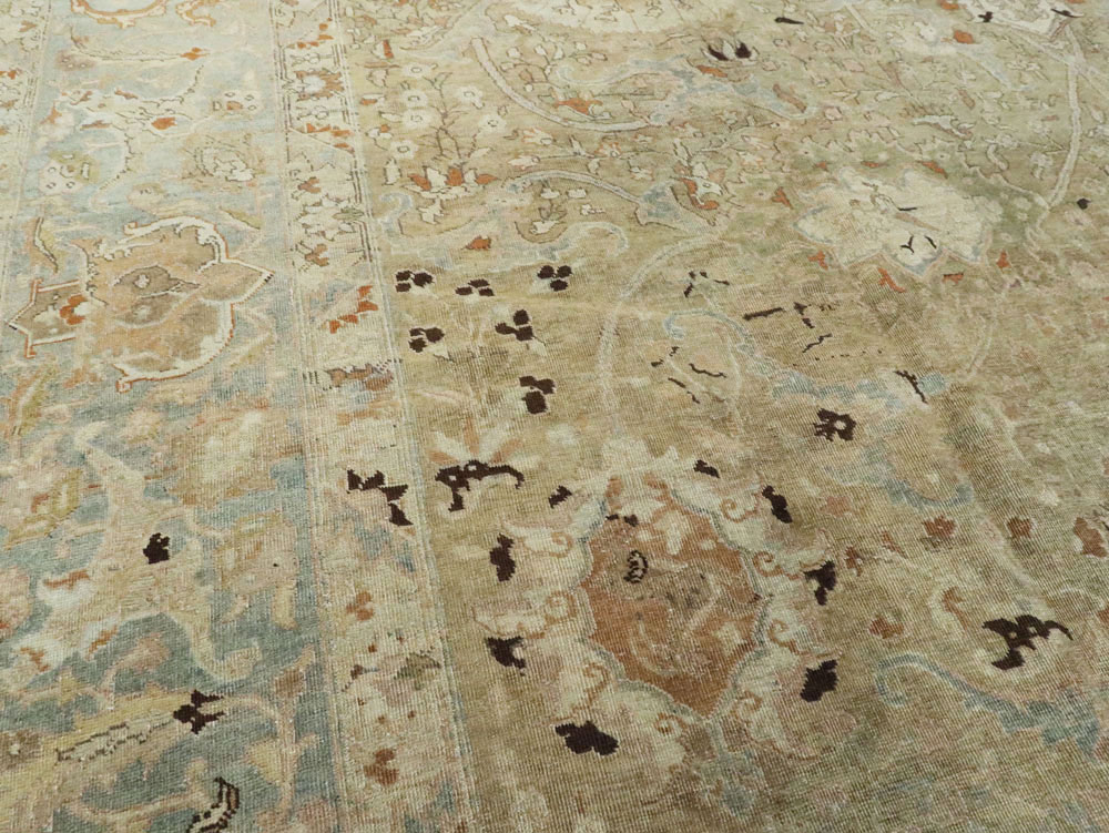 Antique Persian Tabriz Carpet, No.23023 - Galerie Shabab