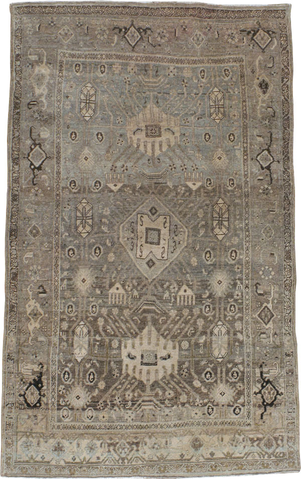 Antique Persian Bidjar Rug, No.23032 - Galerie Shabab