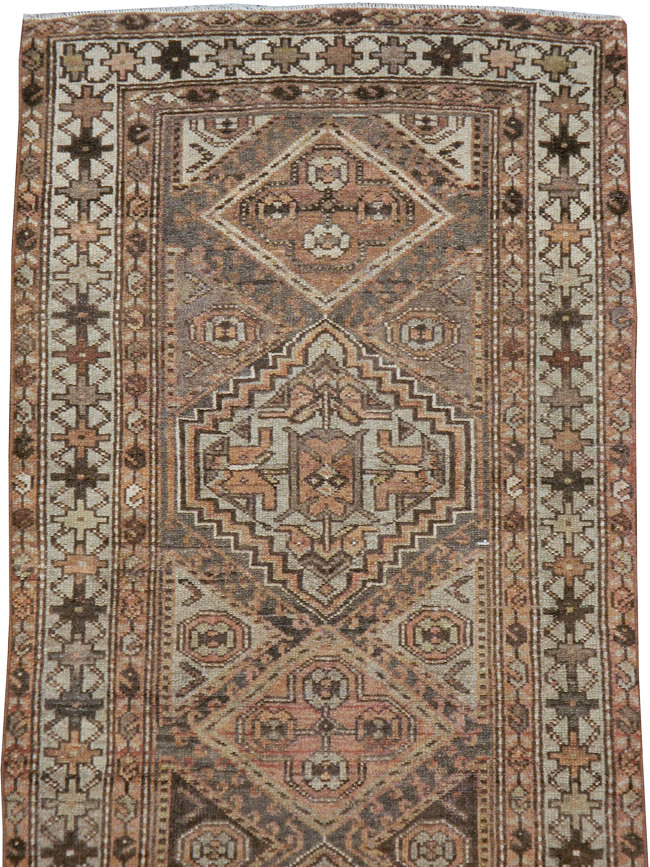Vintage Persian Malayer Runner, No.23037 - Galerie Shabab