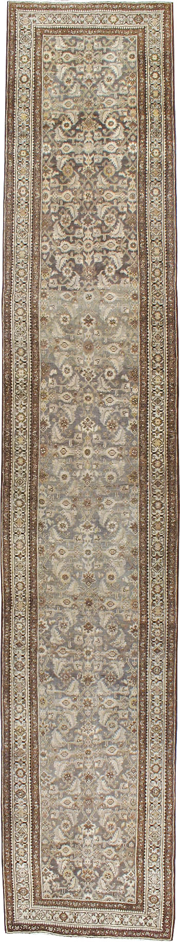 Antique Persian Bidjar Runner, No.23038 - Galerie Shabab