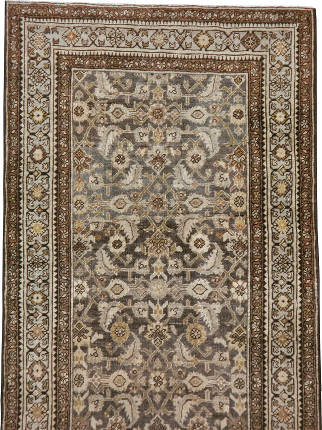 Antique Persian Bidjar Runner, No.23038 - Galerie Shabab