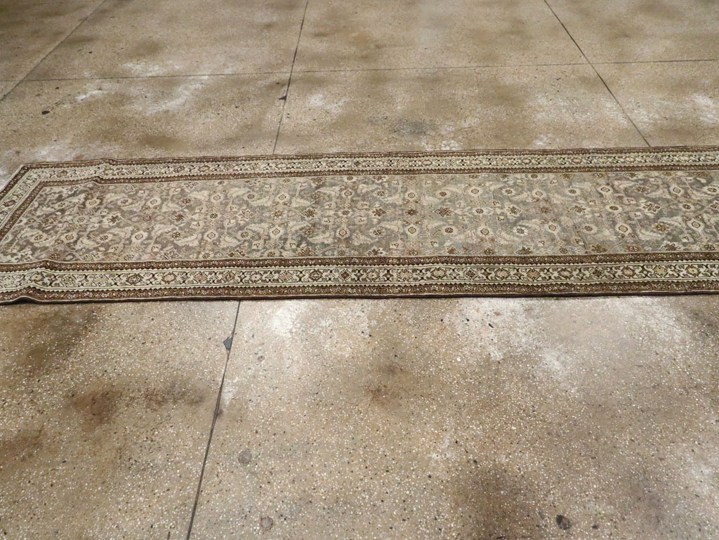 Antique Persian Bidjar Runner, No.23038 - Galerie Shabab