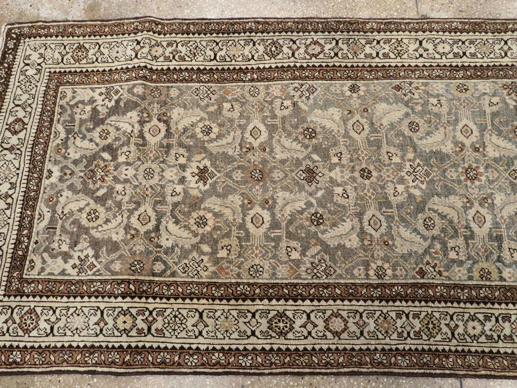 Antique Persian Bidjar Runner, No.23038 - Galerie Shabab