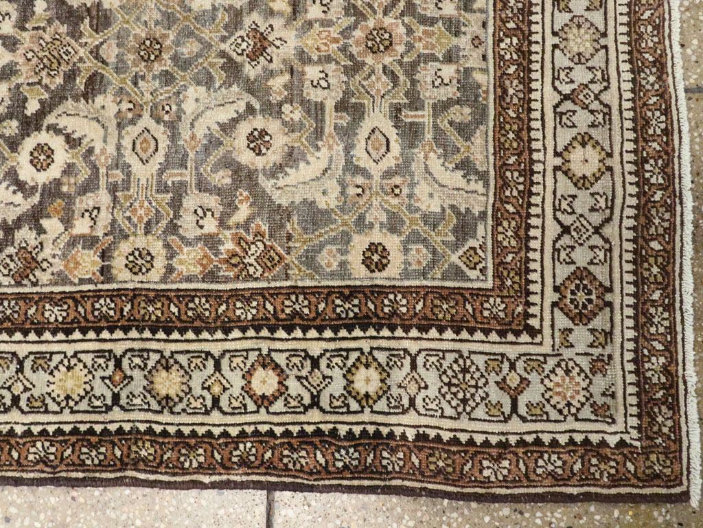 Antique Persian Bidjar Runner, No.23038 - Galerie Shabab