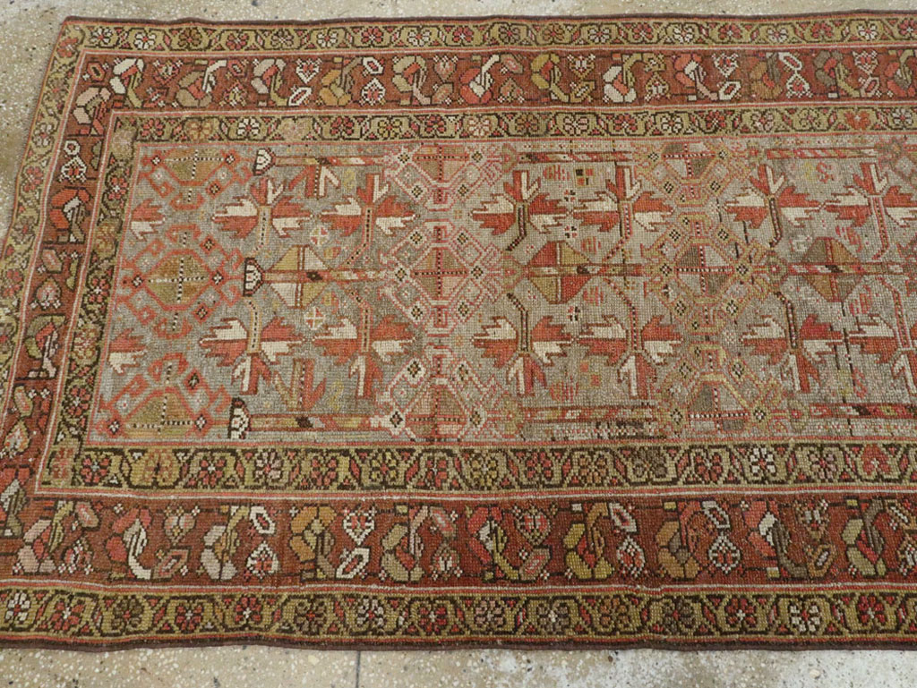 Antique Persian Kurdish Runner, No.23043 - Galerie Shabab