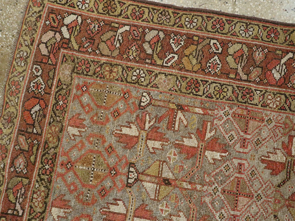 Antique Persian Kurdish Runner, No.23043 - Galerie Shabab